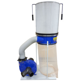 Charnwood W691CF 2hp Single Bag Dust Extractor with Cartridge Filter (Package Deal) (image for) Charnwood W691CF 2hp Single Bag Dust Extractor with Cartridge Filter (Package Deal)