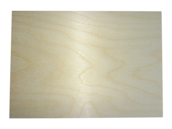 Pyrography Blank - Birch Plywood 300mm x 210mm x 6mm (x3) (image for) Pyrography Blank - Birch Plywood 300mm x 210mm x 6mm (x3)