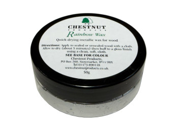 Chestnut Rainbow Wax - Silver (image for) Chestnut Rainbow Wax - Silver