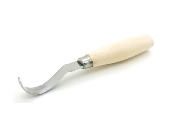 Beber Shallow Profile Double Edged Hook Knife (image for) Beber Shallow Profile Double Edged Hook Knife