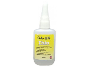 CA-UK Thin Cyanoacrylate Adhesive 50g (image for) CA-UK Thin Cyanoacrylate Adhesive 50g