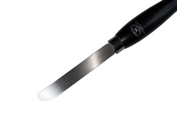 Crown Cryo Bowl Finishing Scraper 1" (25mm) - Black Ash Handle (image for) Crown Cryo Bowl Finishing Scraper 1" (25mm) - Black Ash Handle