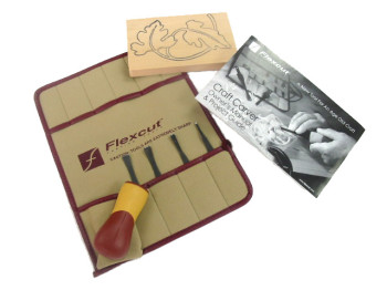 Flexcut SK106 5 Piece Palm Tool Set (image for) Flexcut SK106 5 Piece Palm Tool Set