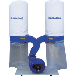 Charnwood W692 3hp Double Bag Dust Extractor (image for) Charnwood W692 3hp Double Bag Dust Extractor