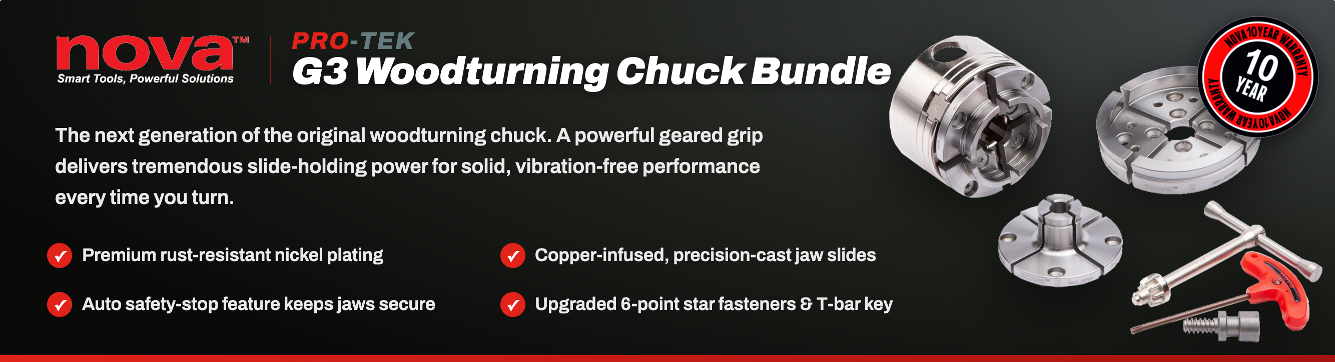 Nova G3 Chuck Bundle Nova G3 Chuck Bundle